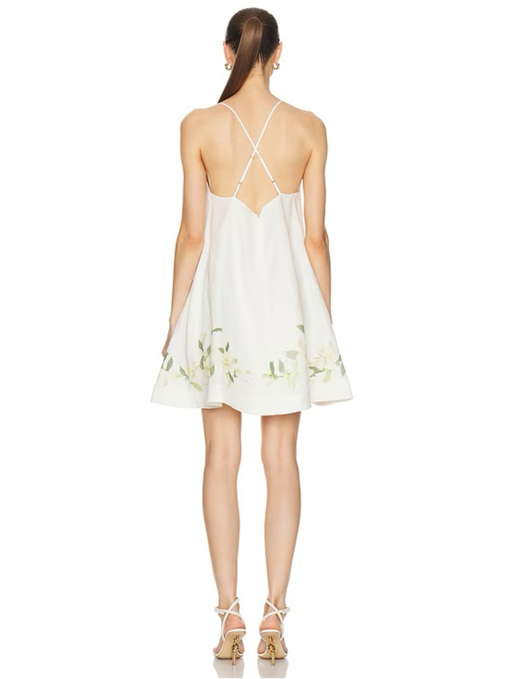 Zimmerman harmony floral swing linen dress - Picture 10 of 13